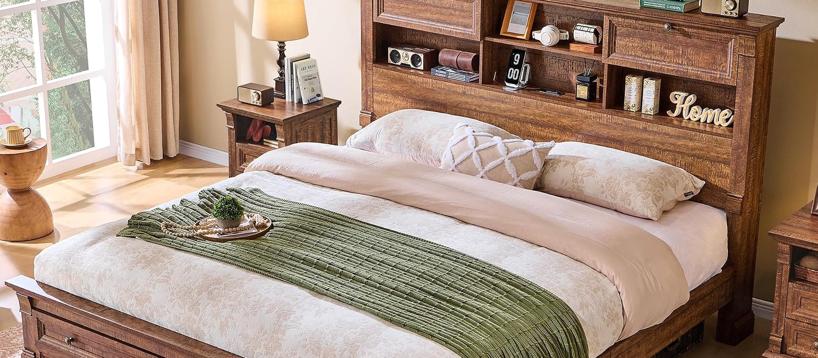 A bedroom furnished with T4TREAM pieces