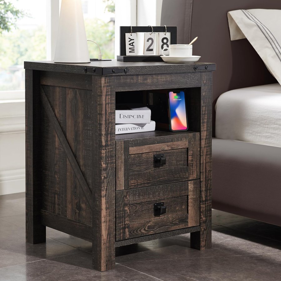 T4TREAM 18" Farmhouse Nightstand
