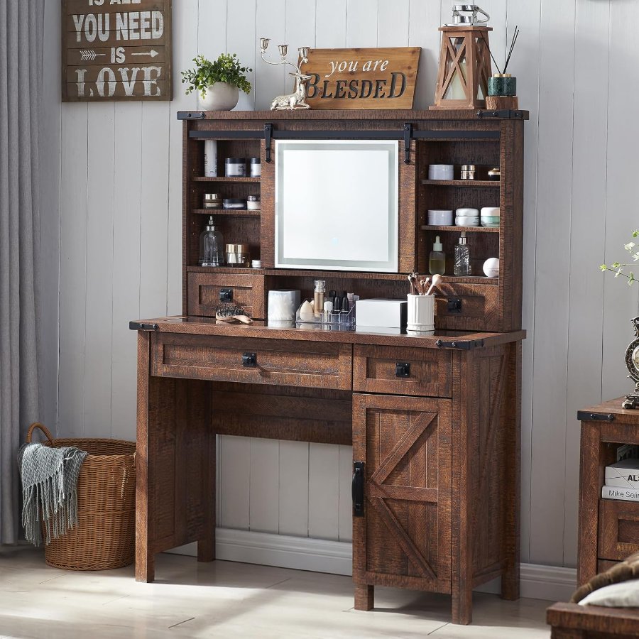 T4TREAM 42" Farmhouse Makeup Vanity