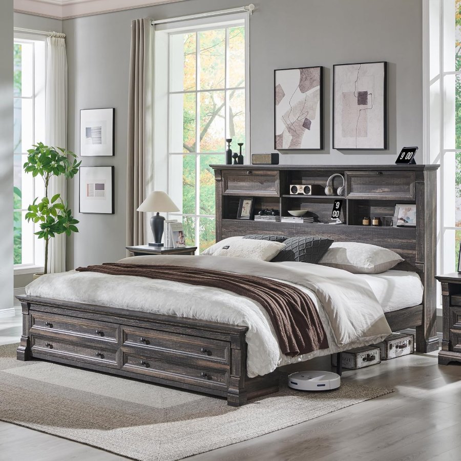 T4TREAM King Size Bed Frame