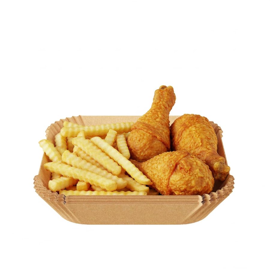 T4TREAM Square Air Fryer Disposable Paper Liner