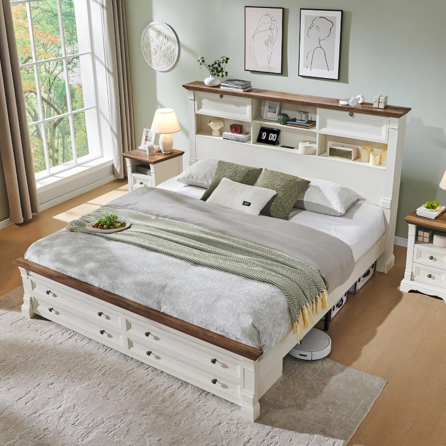 T4TREAM Woon King Size Bed Frame